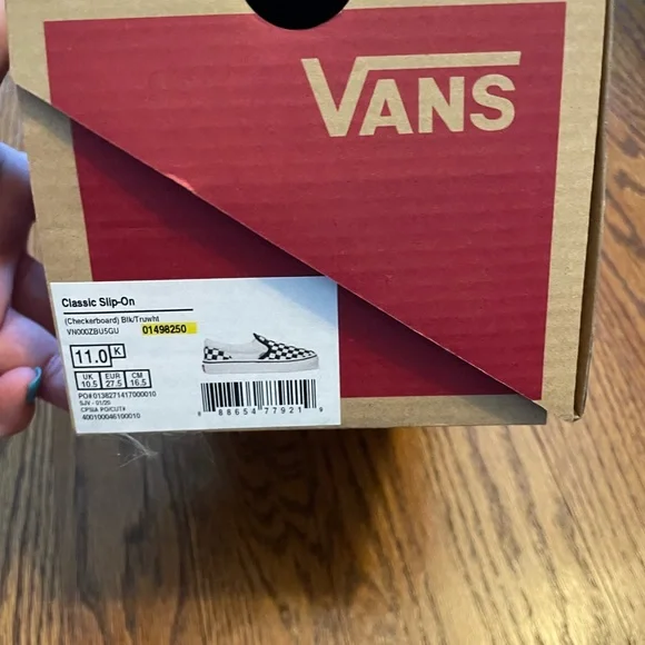 Kids Vans Size 11 - Picture 2 of 3